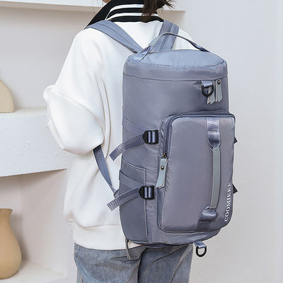 Custom Logo Print Large Unisex Travel Backpack for Hiking Sports Outdoor Carry On Bag - большой унисексный туристический рюкзак для походов, спортивных занятий на открытом воздухе