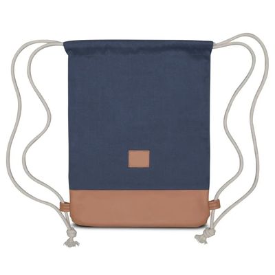 Custom Logo Soft-loop Cotton Cloth Drawstring Bag для занятий спортом и активных занятий на свежем воздухе