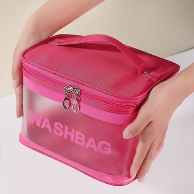 Custom Logo PVC Clear Makeup Bag для туалетных принадлежностей для путешествий и косметической организации