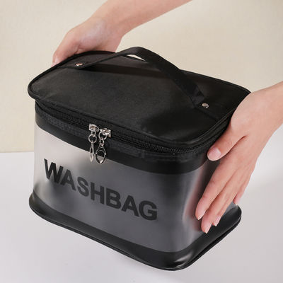 Custom Logo PVC Clear Makeup Bag для туалетных принадлежностей для путешествий и косметической организации