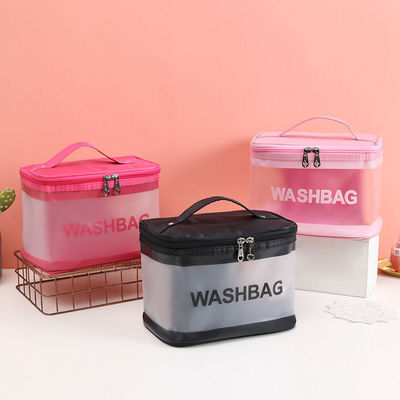 Custom Logo PVC Clear Makeup Bag для туалетных принадлежностей для путешествий и косметической организации