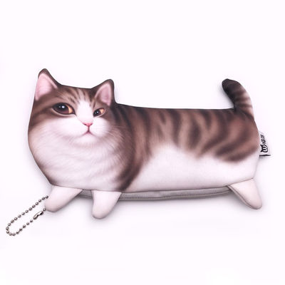 Короткий мультфильм 3D кошачий кошелек 2022 Милый животный монетный кошелек для детей