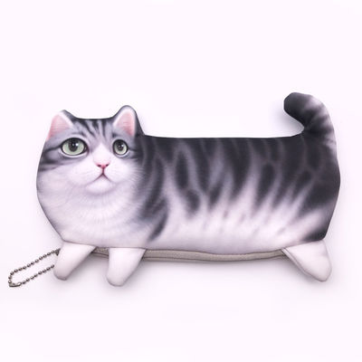 Короткий мультфильм 3D кошачий кошелек 2022 Милый животный монетный кошелек для детей