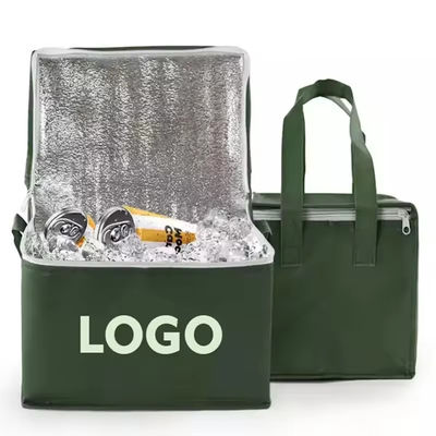 Custom Logo Soft-loop Cooler Bag для изолированных зеленых продуктов питания пикник пиво и многое другое