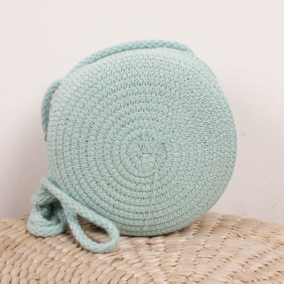 Unisex Retro Trend Beach Bag Ручная сумочка из тканей соломы для большой вместимости