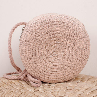 Unisex Retro Trend Beach Bag Ручная сумочка из тканей соломы для большой вместимости