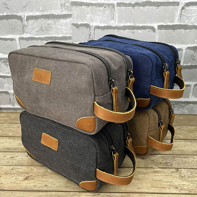 Полотенце для мужчин на заказ Уборка бороды Бритье Dopp Kit Косметические путешествия