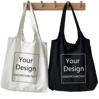 Модный стиль Custom Logo Tote Покупательская сумка с полиэстерным облицовочным материалом