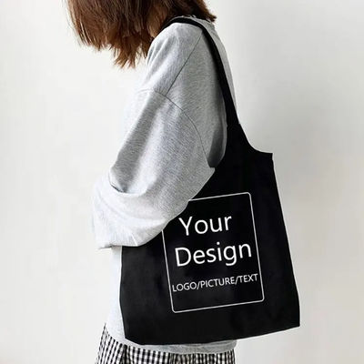 Модный стиль Custom Logo Tote Покупательская сумка с полиэстерным облицовочным материалом