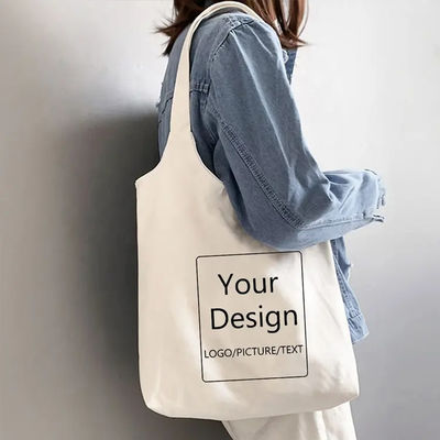 Модный стиль Custom Logo Tote Покупательская сумка с полиэстерным облицовочным материалом