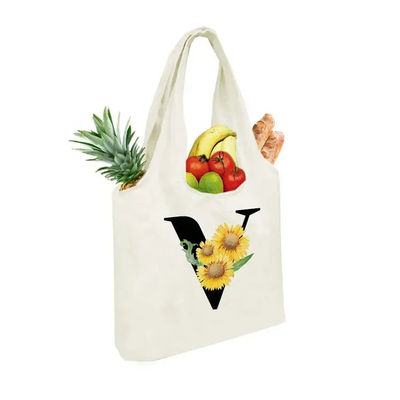 Модный стиль Custom Logo Tote Покупательская сумка с полиэстерным облицовочным материалом