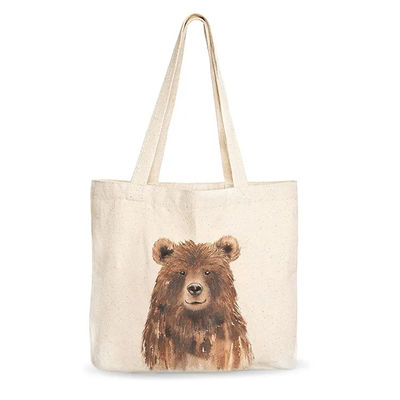 Модный стиль Custom Logo Tote Покупательская сумка с полиэстерным облицовочным материалом