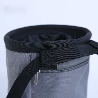 Настраиваемый цвет открытого закрытия Bouldering Chalk Bag Bucket для скалолазания тяжелой атлетики