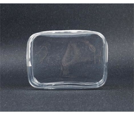 PVC Zipper Toiletry Cosmetic Bag Custom Size Logo Clear Makeup Bag For Women Модный стиль