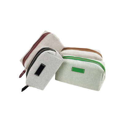 Мини-косметические сумки Custom Logo Travel Heavy Canvas Makeup Bags Toiletry Bag для девочек