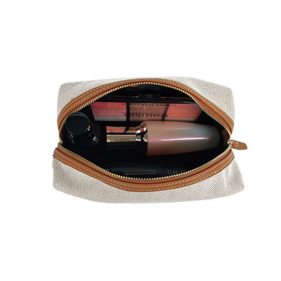 Мини-косметические сумки Custom Logo Travel Heavy Canvas Makeup Bags Toiletry Bag для девочек