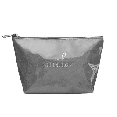 Custom Logo Print Zipper Storage Bag Luxury Commercial Dupont Toiletry Bag для повседневных пользователей