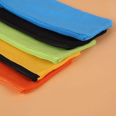 Настроенный логотип печати холст карандашный пакет для требований клиента