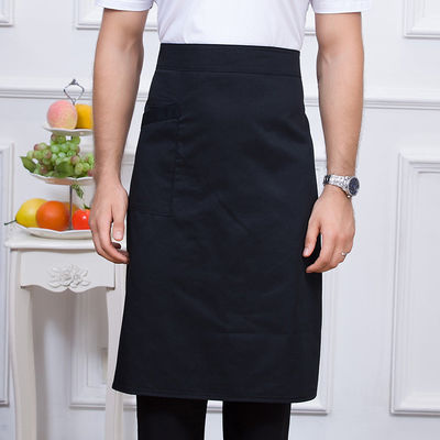 Custom Logo Printed Adjustable Belt Half Waist Apron for Daily Life in Linen Material (Настроенный логотип с напечатанным регулируемым поясом, полупоясной фартук для повседневной жизни в льнаном материале)