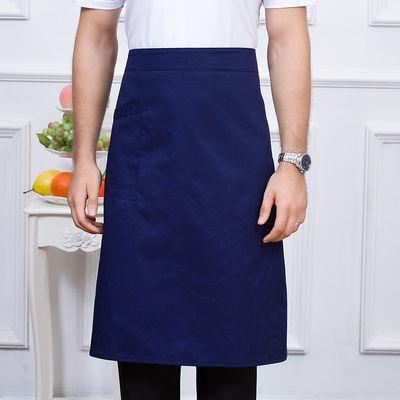 Custom Logo Printed Adjustable Belt Half Waist Apron for Daily Life in Linen Material (Настроенный логотип с напечатанным регулируемым поясом, полупоясной фартук для повседневной жизни в льнаном материале)