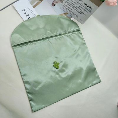 Стильный атласный конвертный пакет для пользовательского логотипа Flip Dust Bag Wig Трусы Шал упаковка