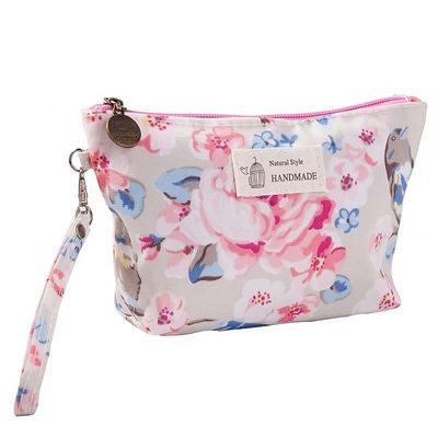 Цветочный принтер Zipper Pouch Милый цветочный макияж для организации красоты