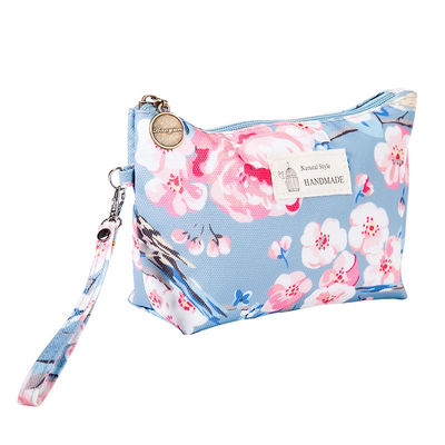 Цветочный принтер Zipper Pouch Милый цветочный макияж для организации красоты