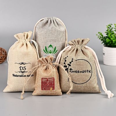 Мультфильмовый рисунок на заказ Diy Защита окружающей среды Конопля Мода Ленной Сумочки