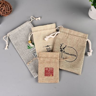 Мультфильмовый рисунок на заказ Diy Защита окружающей среды Конопля Мода Ленной Сумочки