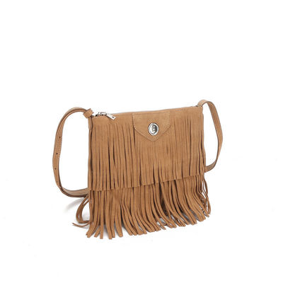 Полиэстер Средний экологически чистый Подарки подружек невесты Природа на заказ Френдж Тассель Тоте Сумка для женщин