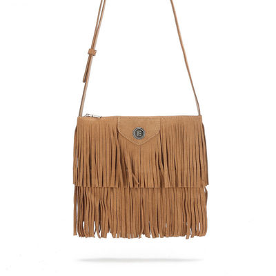 Полиэстер Средний экологически чистый Подарки подружек невесты Природа на заказ Френдж Тассель Тоте Сумка для женщин