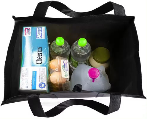 Напечатанный по заказу логотип многоразовые нетканые пакеты для продажи продуктов питания