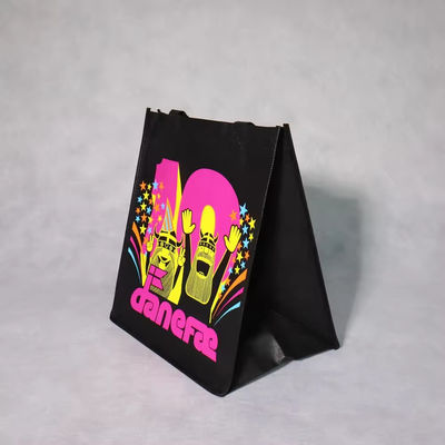 Напечатанный по заказу логотип многоразовые нетканые пакеты для продажи продуктов питания