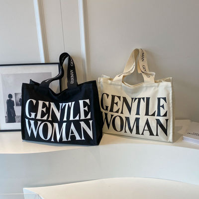 OEM/ODM Приемлемый натуральный хлопок тяжелый рабочий холст Tote Bag с карманом и молниеносной ручкой