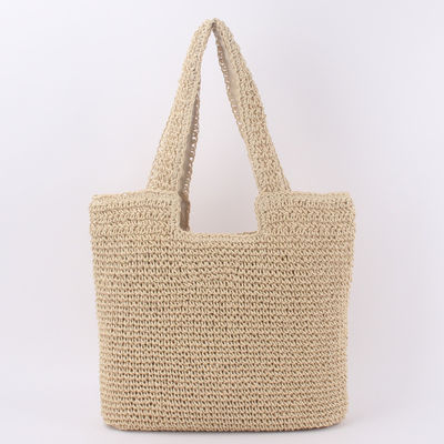 Приемлемый OEM/ODM летний пакет с соломинкой Raffia для переработанного пляжного пакета