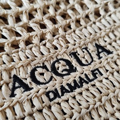 Ручной стиль на заказ Raffia соломенный тканевый сумка Tote роскошный модный пляжный сумка для отдыха