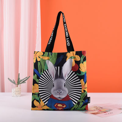Сублимационные сумки для тортов Custom Logo Printed for Reusable Large Capacity Canvas Bag