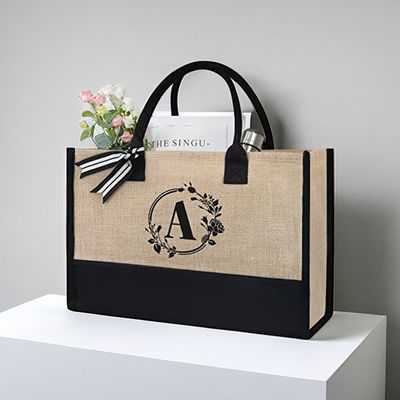 Ручной стиль Custom Print Cotton Canvas Tote Bag для экологически чистого праздничного подарка