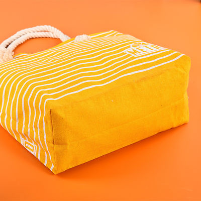 Ручной стиль Custom Print Cotton Canvas Tote Bag для экологически чистого праздничного подарка