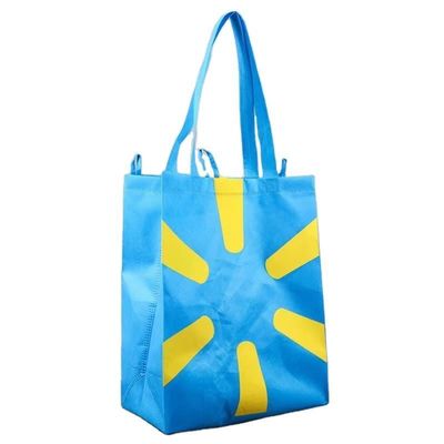 Покупки тканей RPET Tote Bag с настраиваемым логотипом и экологически чистым материалом