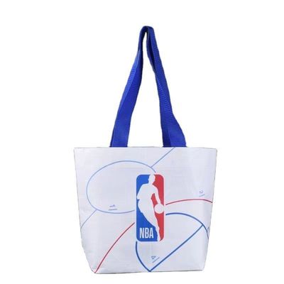 Покупки тканей RPET Tote Bag с настраиваемым логотипом и экологически чистым материалом
