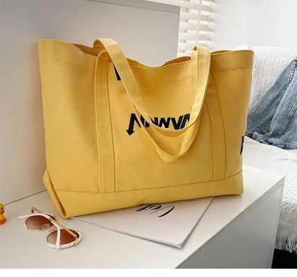 Custom Printed Logo Custom Eco Beach Tote Bag с управляемым стилем и приемлемым OEM / ODM