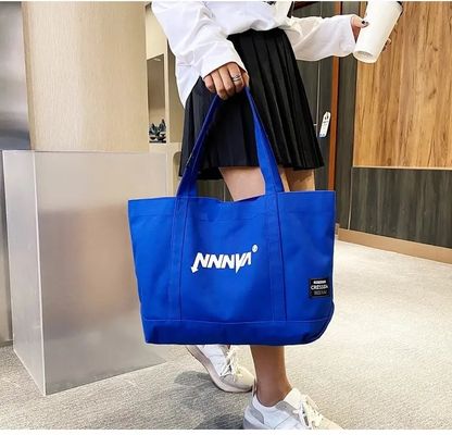 Custom Printed Logo Custom Eco Beach Tote Bag с управляемым стилем и приемлемым OEM / ODM