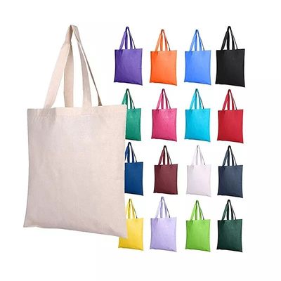 Custom Logo Printed Large Plain Organic Shopping Tote Bag с карманным персонализированным логотипом