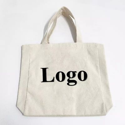 Custom Logo Printed Large Plain Organic Shopping Tote Bag с карманным персонализированным логотипом