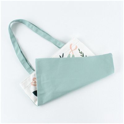 Ручной стиль Custom Printed Cotton Canvas Shopping Tote Bag с логотипом для экологических продуктов питания