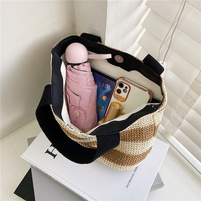 Экологически чистый соломенный сумочек для женщин 2022 Beach Tote Ladies Type Other