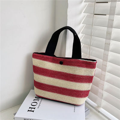 Экологически чистый соломенный сумочек для женщин 2022 Beach Tote Ladies Type Other