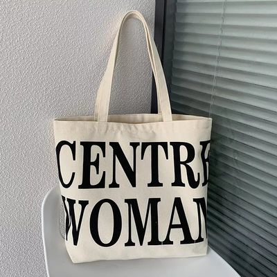 Custom Logo Printed Canvas Tote Bag for Retail Shopping Extra Large Size (Настроенный логотип напечатанный на холсте для розничных покупок)