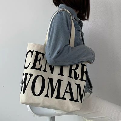 Custom Logo Printed Canvas Tote Bag for Retail Shopping Extra Large Size (Настроенный логотип напечатанный на холсте для розничных покупок)